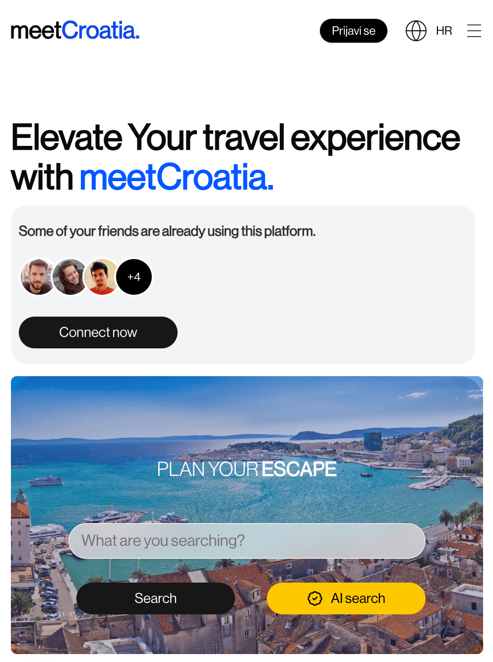 meetCroatia platform